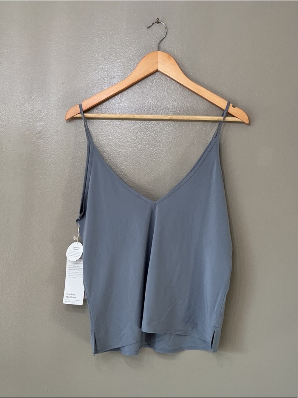 Vuori Slate Gray V-Neck Camisole - Picture 5 of 5